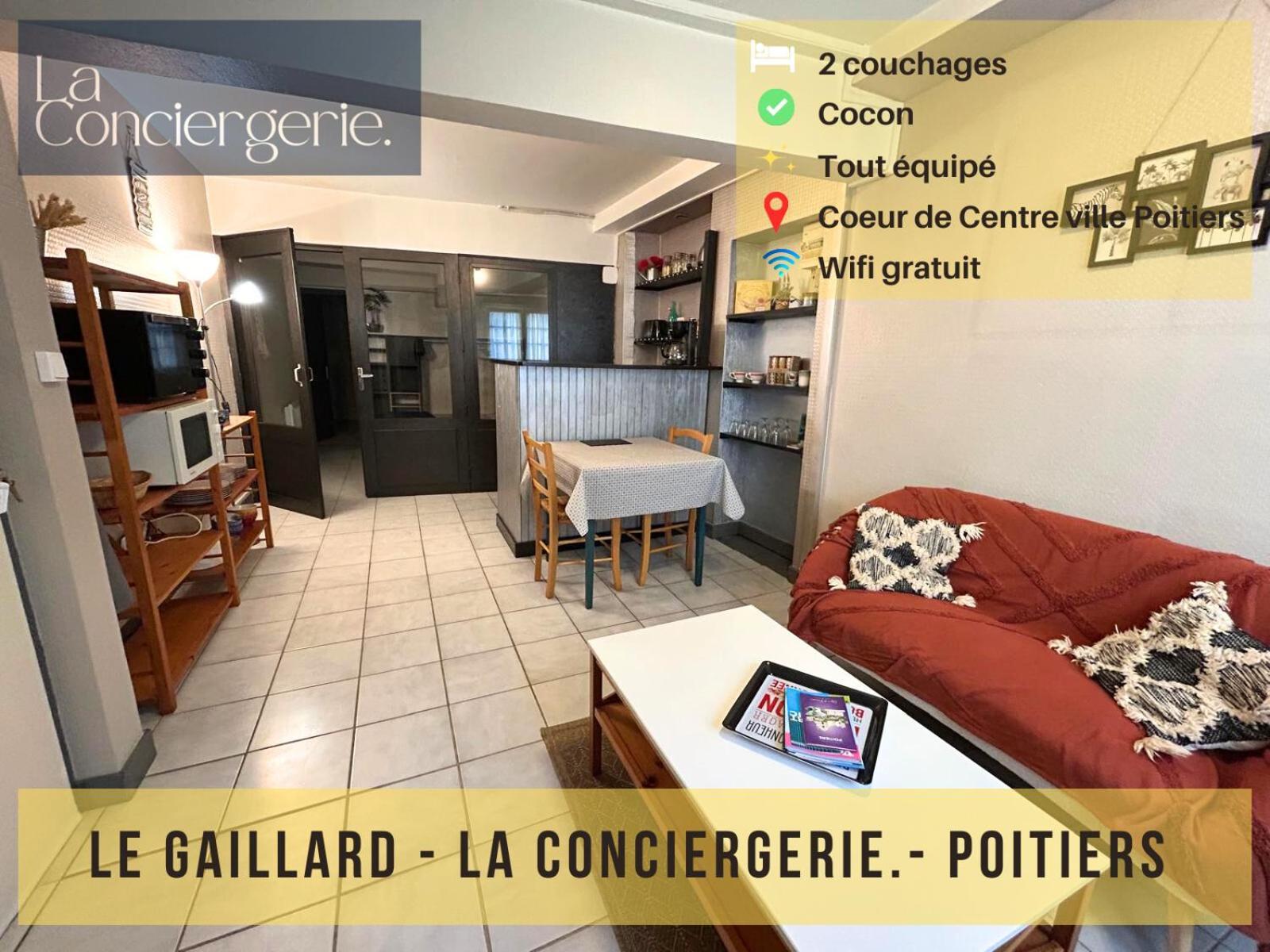 Appartement Le Ga Illard-poitiers-laconciergerie *